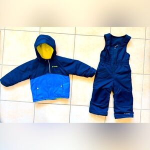 Columbia snowsuit size 3T
